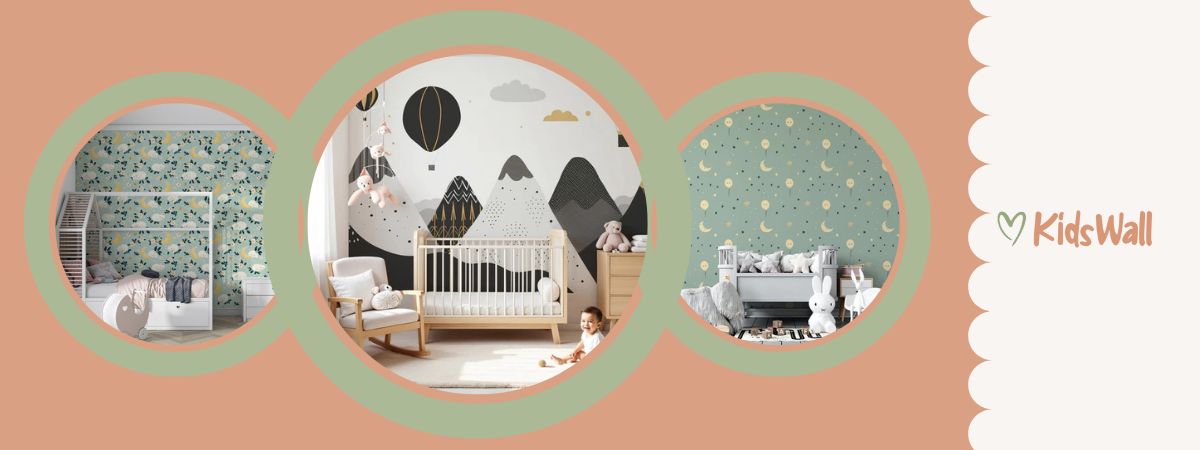 comment agrandir chambre enfant avec papier peint