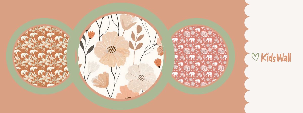 papier peint terracotta chambre enfant