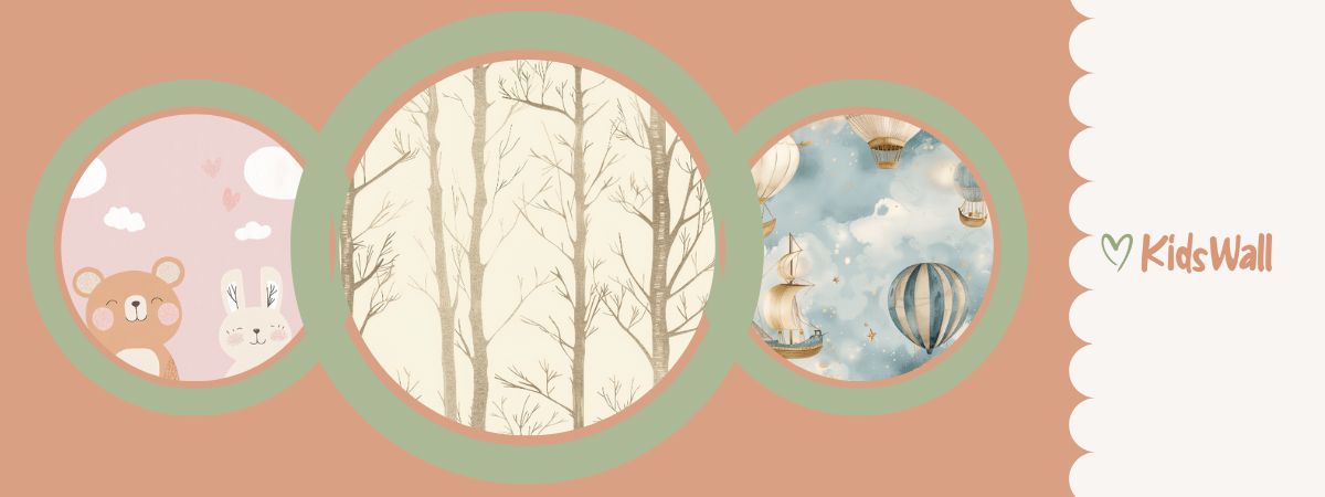 quelles couleurs papier peint chambre enfant