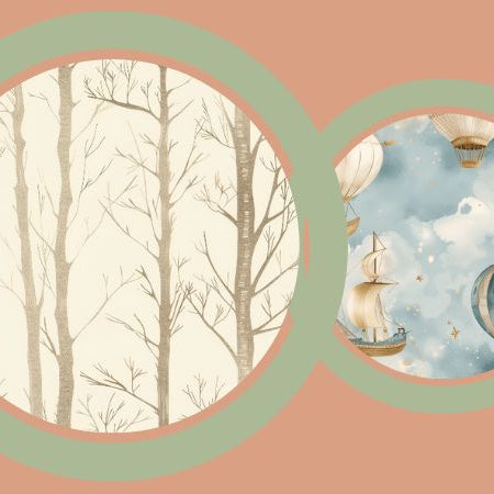 quelles couleurs papier peint chambre enfant