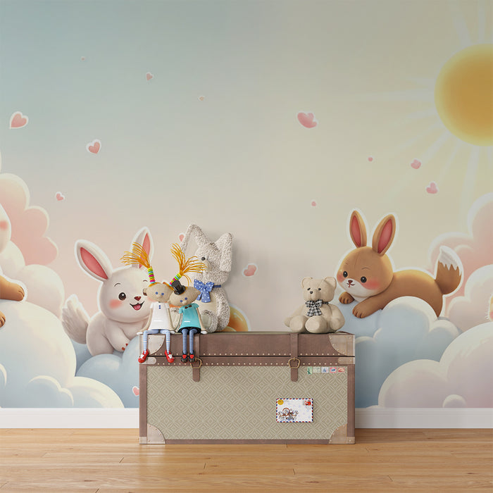 Dierenbehang | Betoverde lucht en wolken