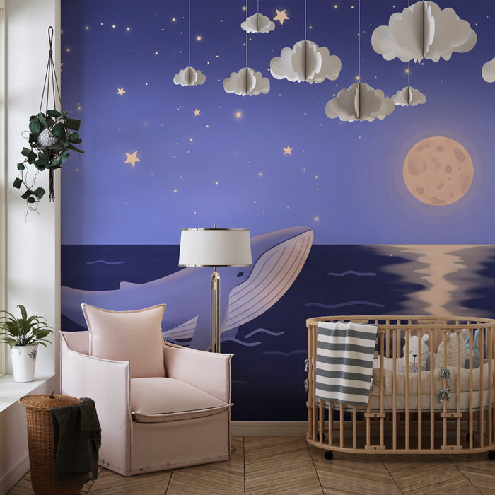 Papel de parede quarto bebê | Kitajska pod zvezdami