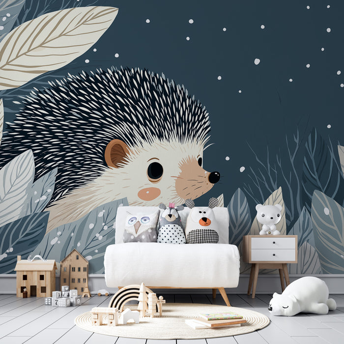 Papel de parede quarto bebê | Jež pod luno