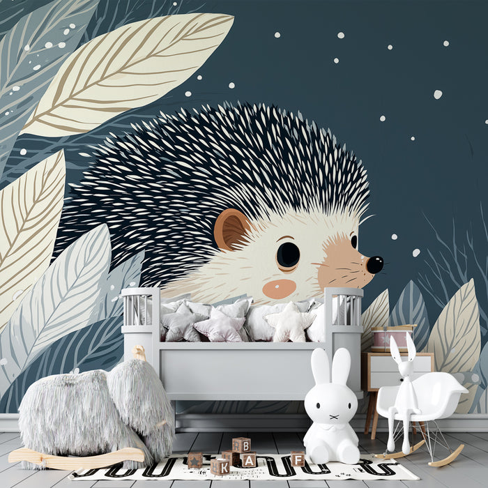 Papel de parede quarto bebê | Jež pod luno