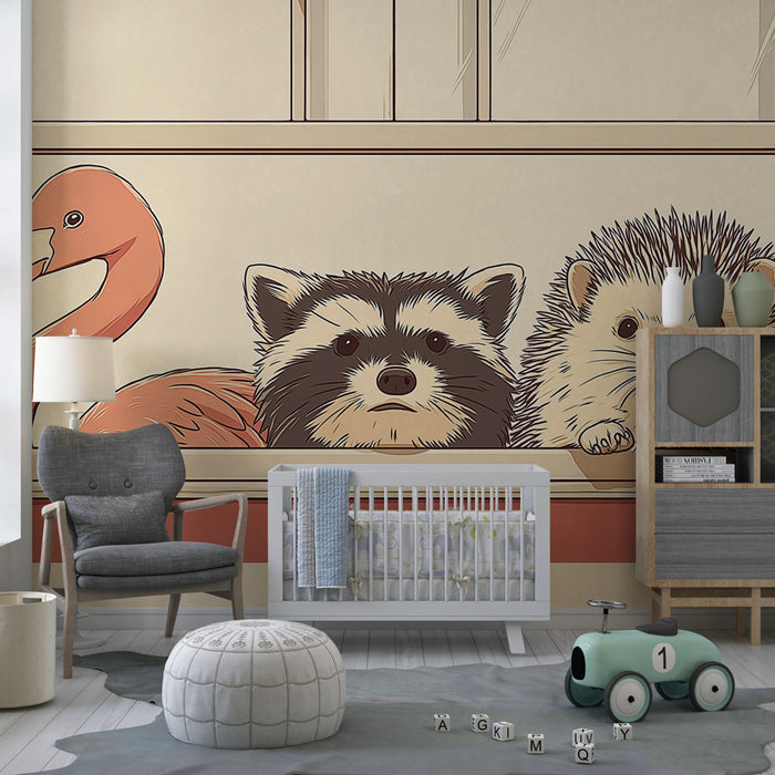 Kids room wallpaper | Arms loomad aknal