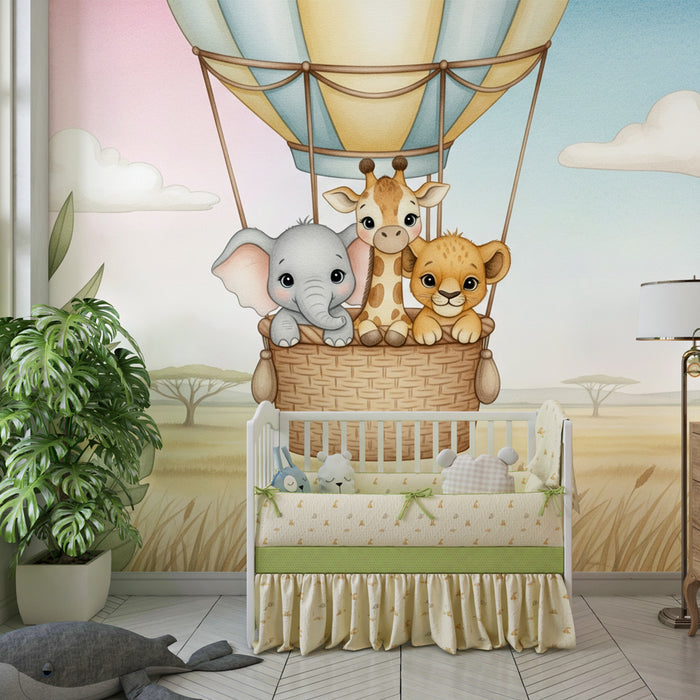 Barntapet | Ballongäventyr med savannens djur