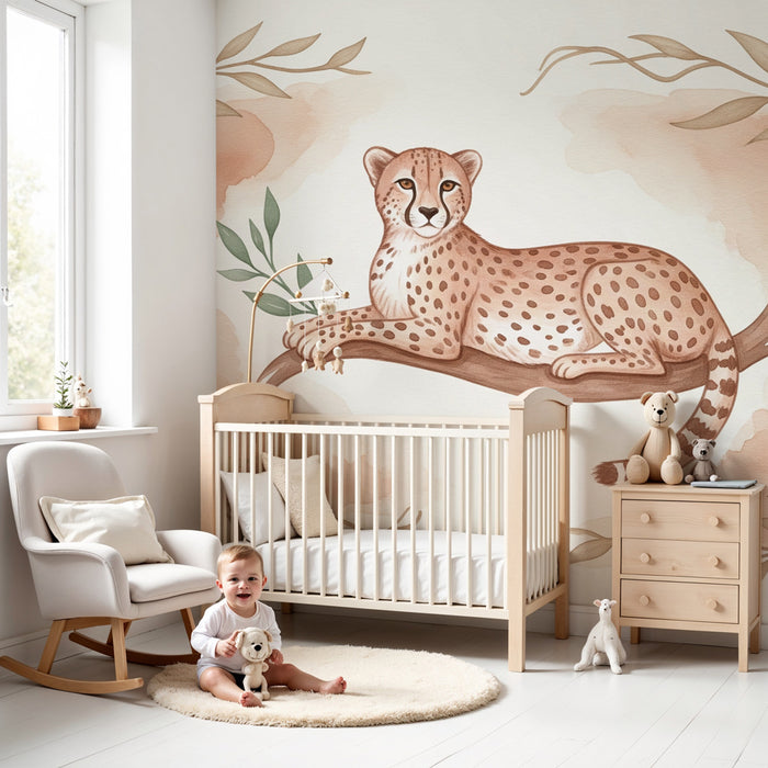 Kids room wallpaper | Rahu leebub lehtede all