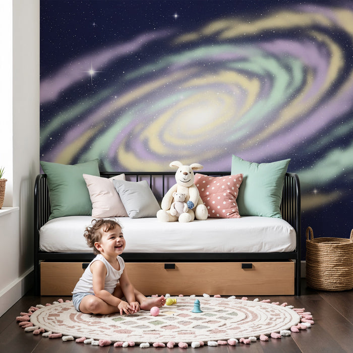 Gyerekszoba tapéta | Utazás a galaxis szívébe