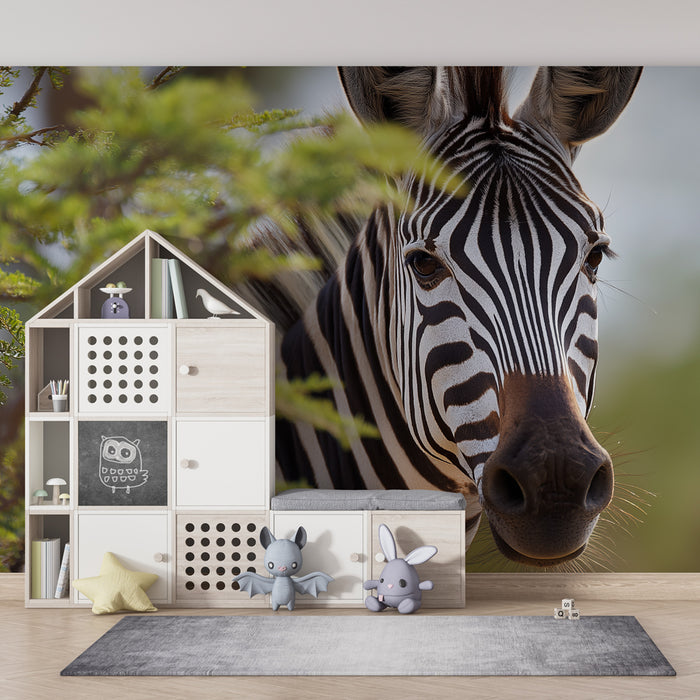 Papel de parede criança | Zebras și natură sălbatică