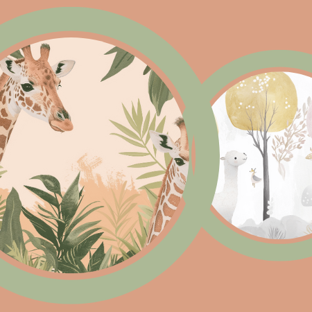 avantages papier peint vs peinture chambre enfant