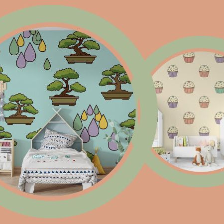 comment choisir papier peint lavable pour enfants