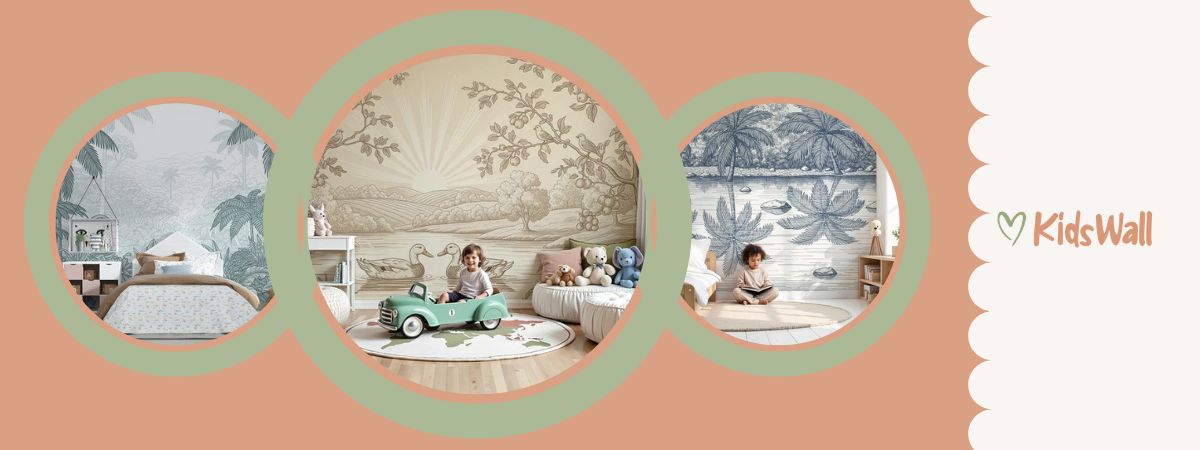 décoration toile de jouy chambre enfant