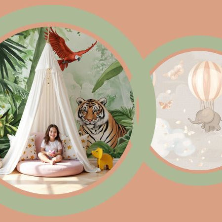 papier peint animal chambre enfant