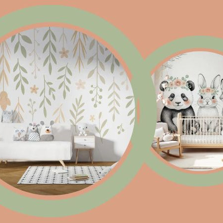 papier peint bohème pour enfants décoration