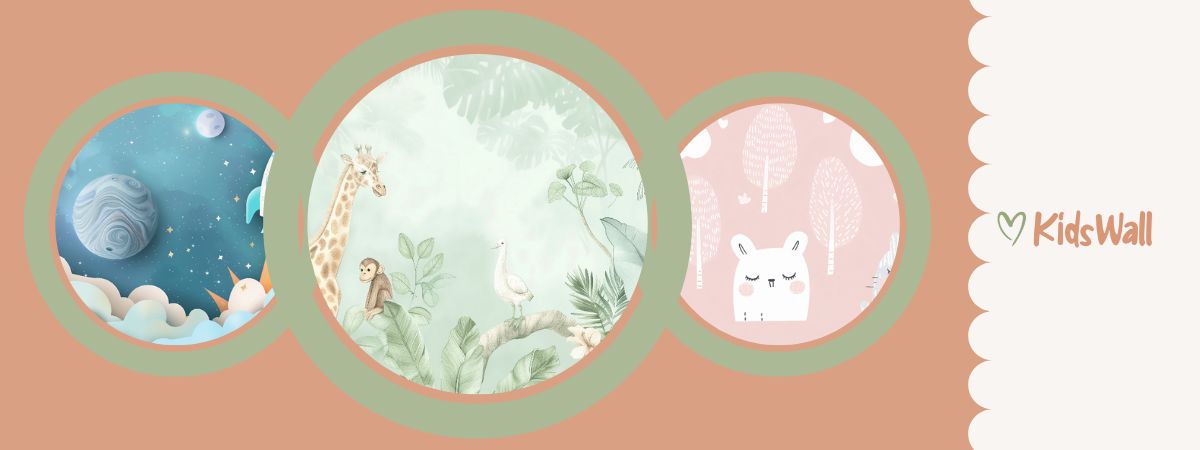 papier peint chambre enfant et stickers