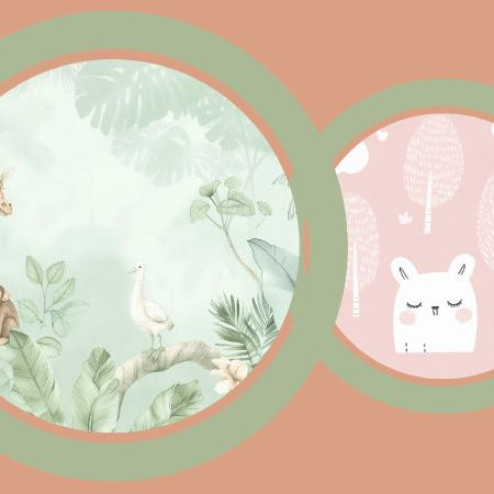 papier peint chambre enfant et stickers