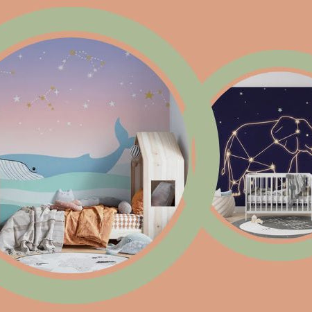 papier peint constellation pour enfants