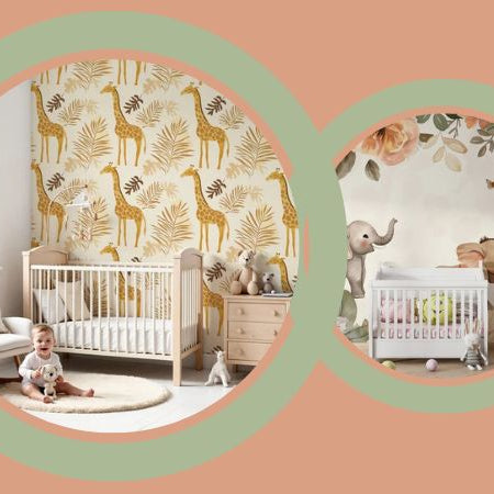 papier peint girafe quelle deco pour chambre enfant