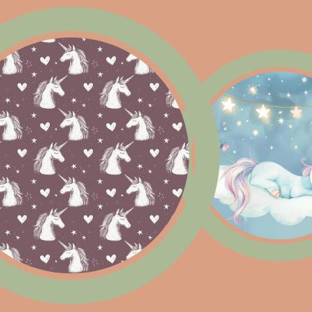 papier peint licorne pour chambre enfant
