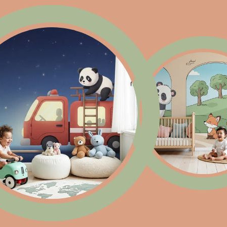 papier peint pompier pour enfants