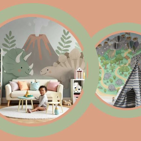 papier peint volcan pour enfants conseils décos