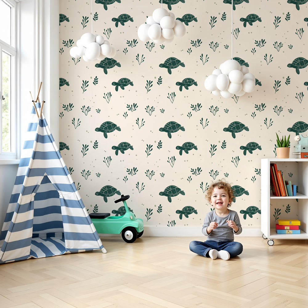 Papier peint tortue