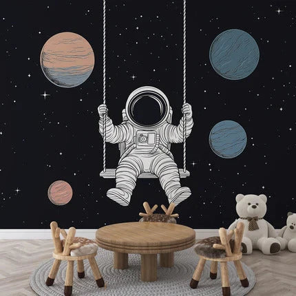 Papier peint astronaute