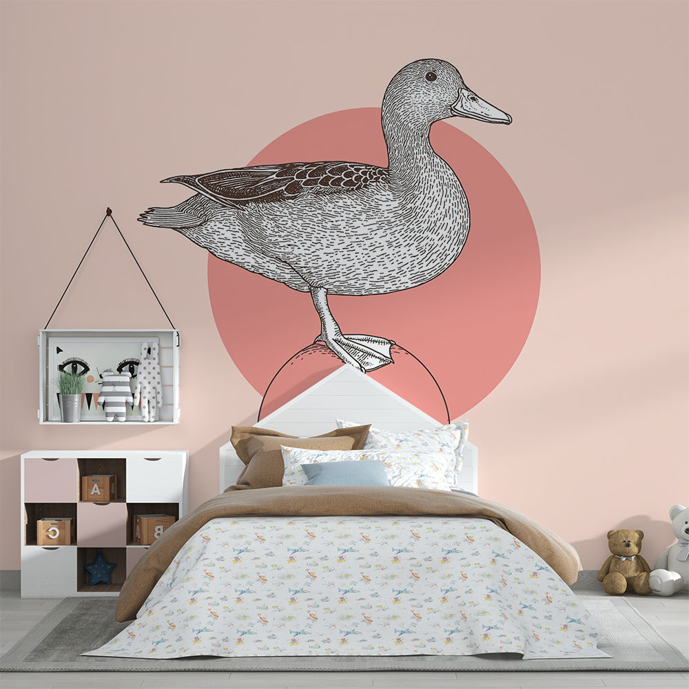 Papier peint canard
