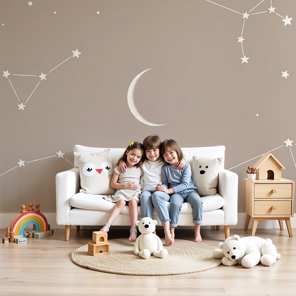 Papier peint constellation