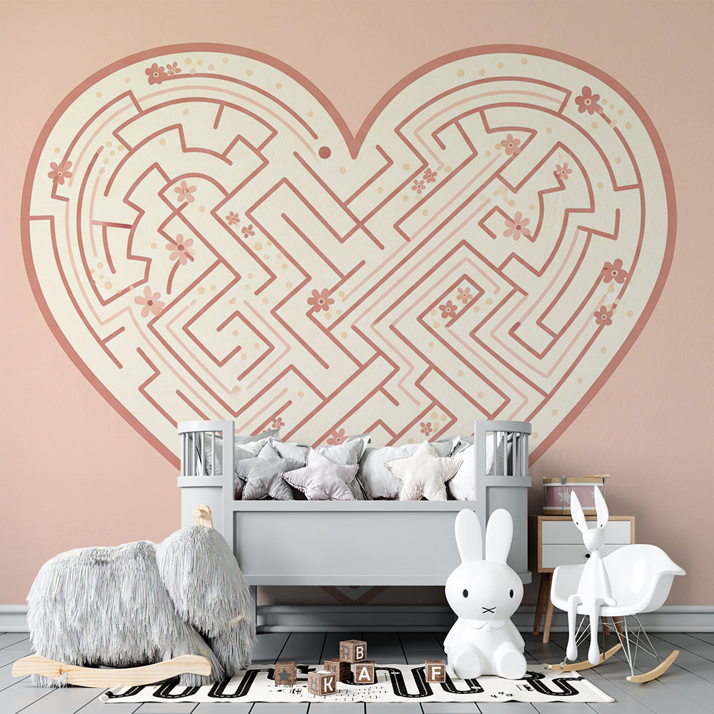 Papier peint coeur