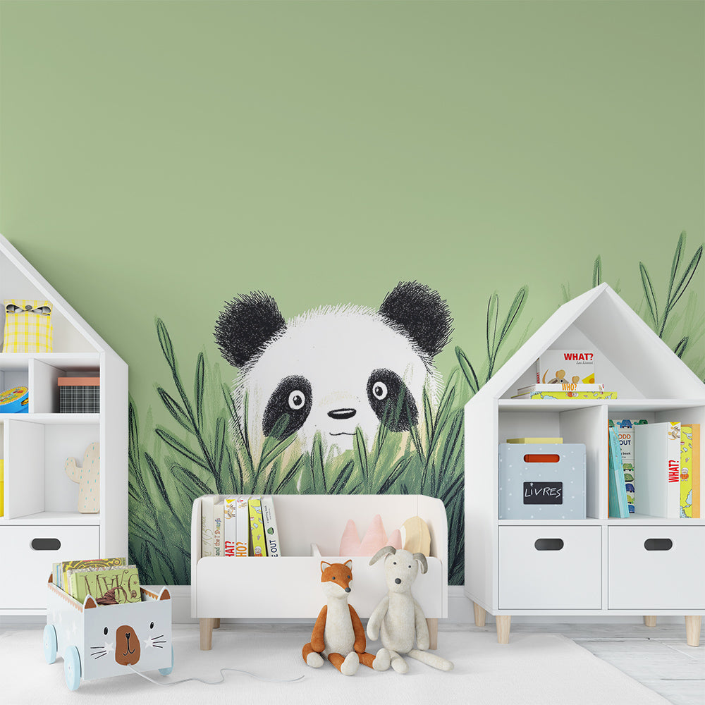 Papier peint cache-cache