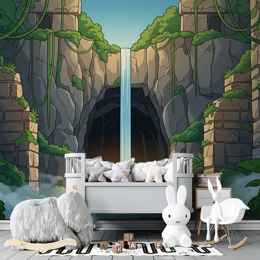 Papier peint cascade