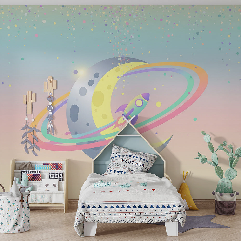 Papier peint confettis