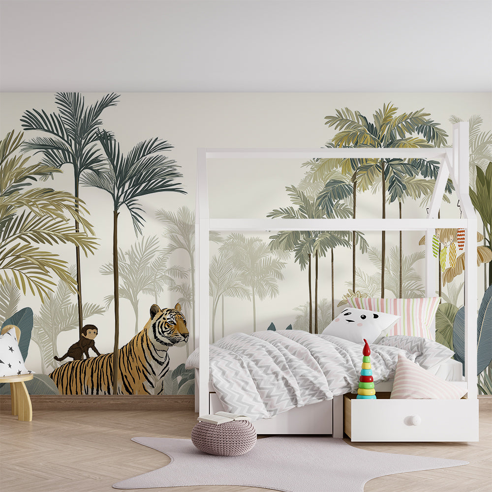 Papier peint tropical