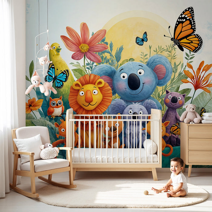 Papier peint animaux | Jardin enchanté