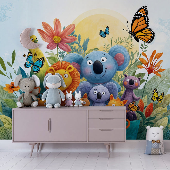 Papier peint animaux | Jardin enchanté