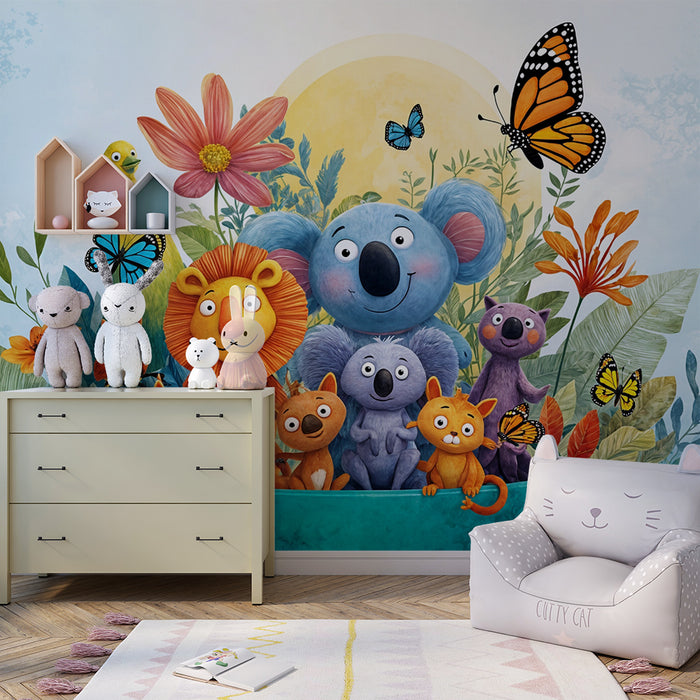 Papier peint animaux | Jardin enchanté