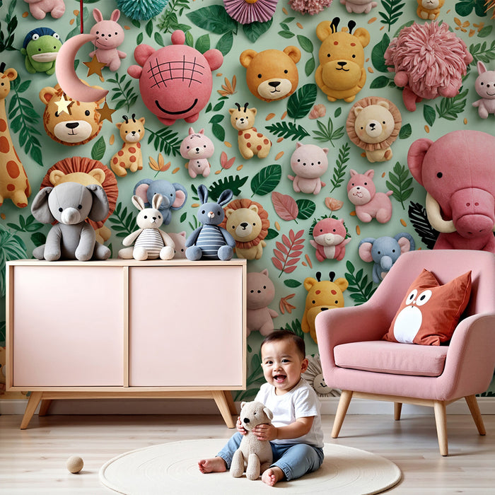 Søde dyretapeter | Fortryllende børneindretning