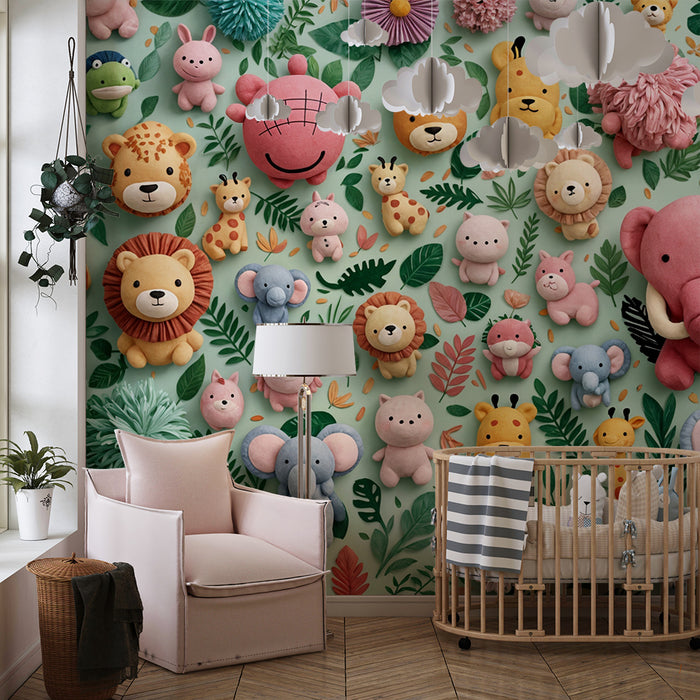 Søde dyretapeter | Fortryllende børneindretning