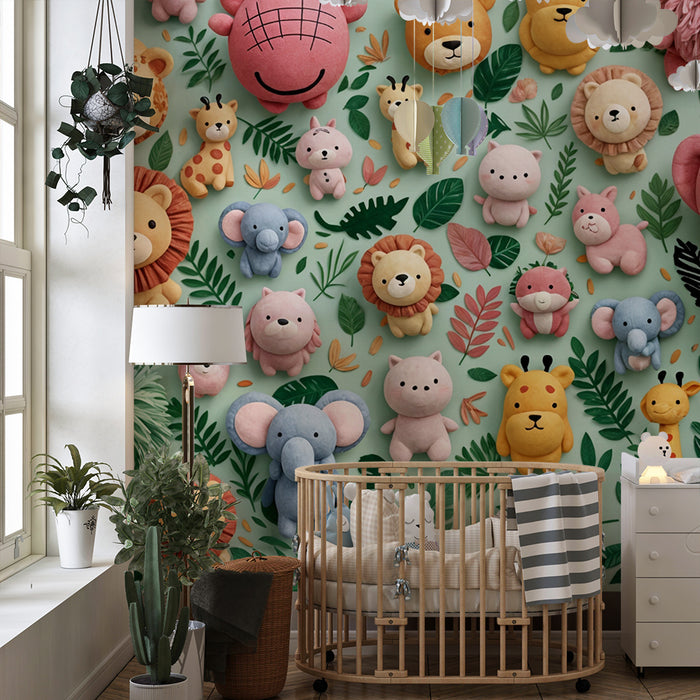 Søde dyretapeter | Fortryllende børneindretning