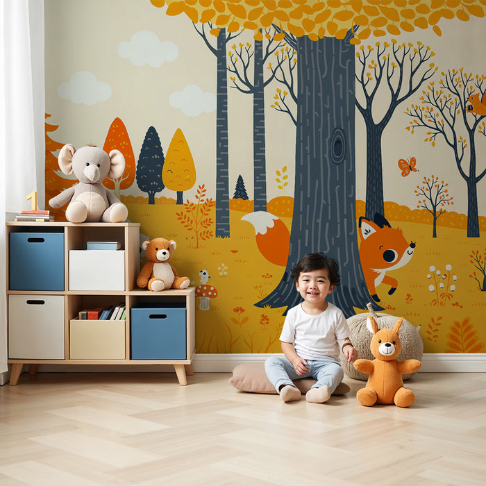 Laste toapaber | Maagiline sügisemets