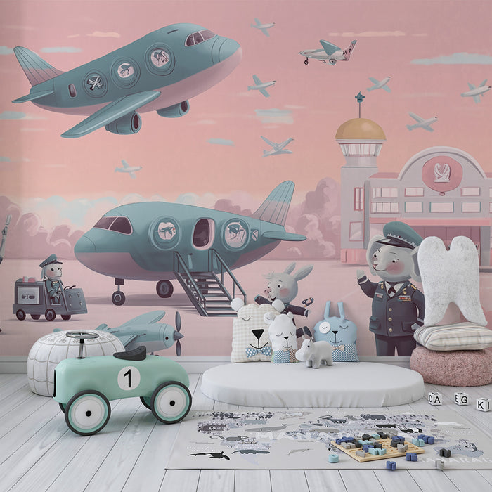 Barntapet | Förtrollat flygplats och pilotdjur