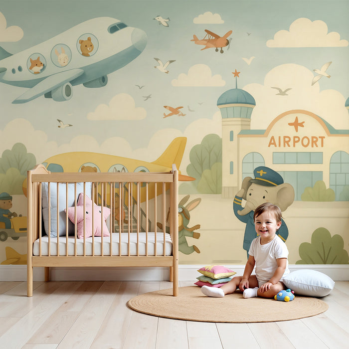 Barntapet | Flygplatsäventyr med djur