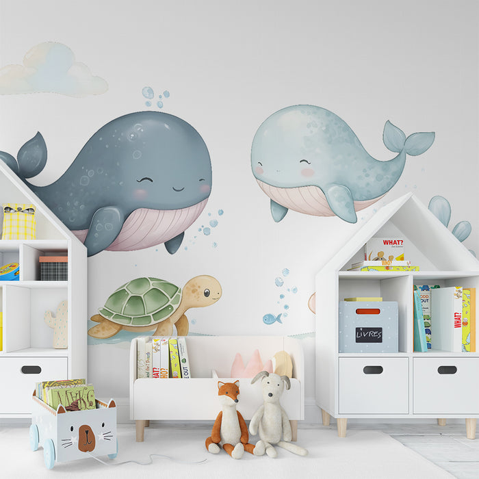 Barntapet | Valar och havssköldpadda