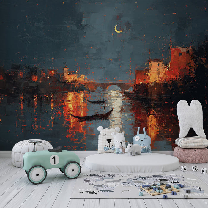 Barntapet | Romantisk nattlandskap