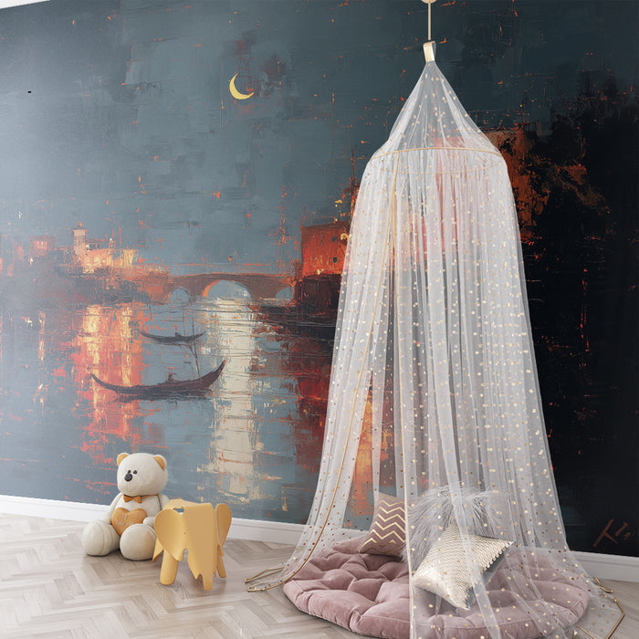 Barntapet | Romantisk nattlandskap