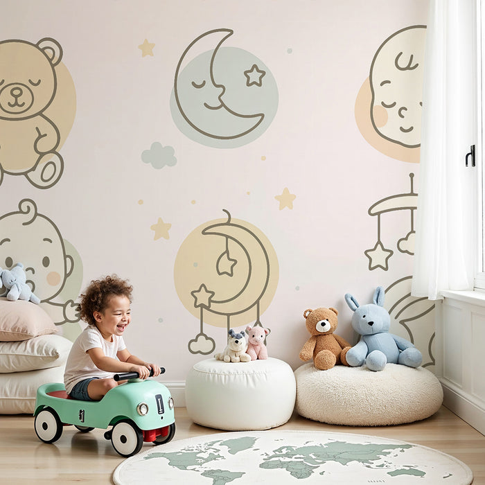 Lastenhuoneen tapetti | Uniset makeudet
