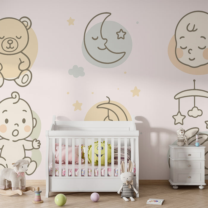 Lastenhuoneen tapetti | Uniset makeudet