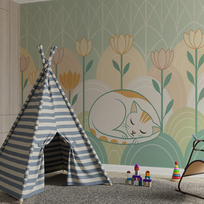 Tapet sas Spiasnal | Пастелен цветен дизайн