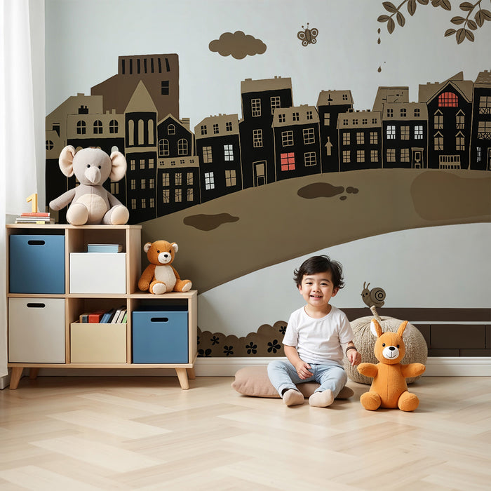 By silhouette tapet by silhouette | Unik og legende indretning